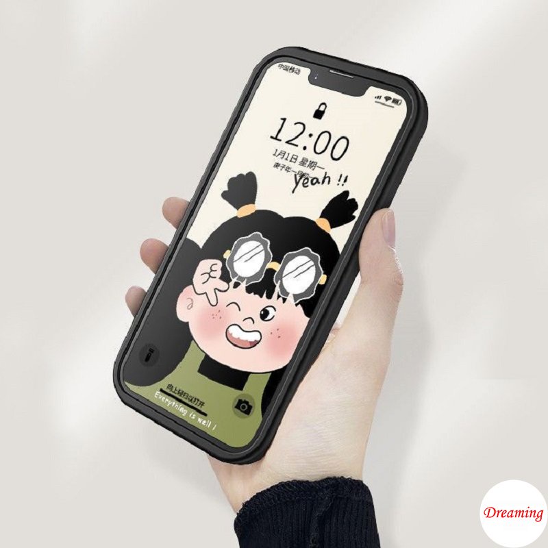 Ốp Lưng Điện Thoại cho Redmi Note 11 11S 10 10S 9S 9 8 7 10C 10A 9C 9A 9T X3 NFC GT M3 Pro 5G 4G Oval Big Eye Soft Phone Case Motif Dễ thương Cử chỉ Peace
