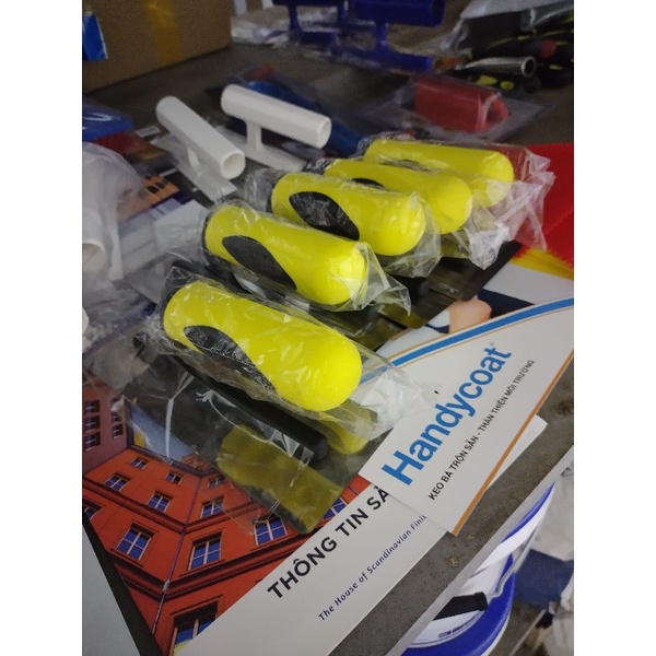 Bay vuông inox làm sơn bả sơn hiệu ứng, sơn bê tông, vân gai - 24