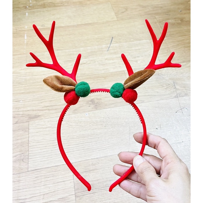 Bờm Noel sừng hươu tuần Lộc chơi giáng sinh