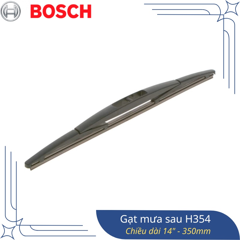 Gạt Mưa Sau BOSCH H354 Dòng xe Honda CRV, Jazz; Nissan Murano , X-Trail ; Subaru Forester  | HIBUAUTO