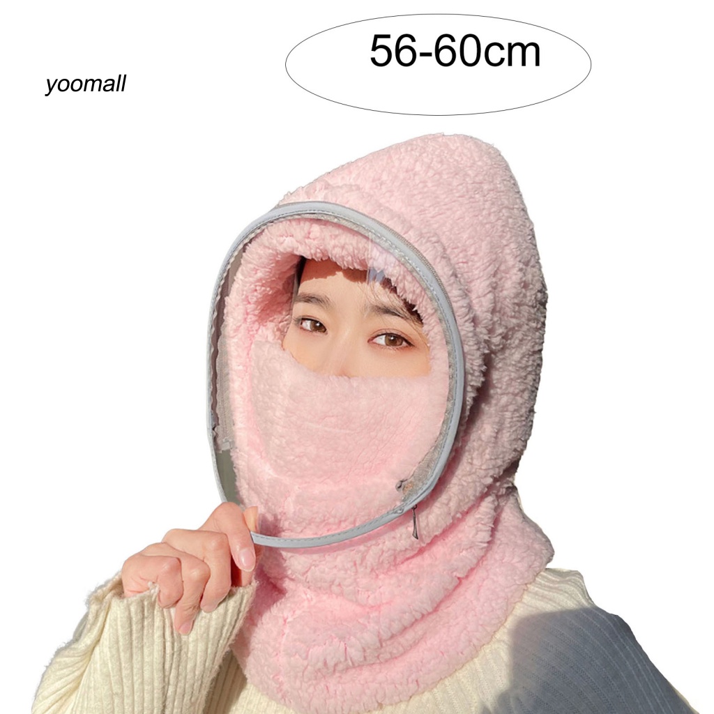 / Yo / Mũ Che Mặt Giữ Ấm Chống Sương Mù Bảo Vệ Tai Dùng Khi Đi Trượt Tuyết Mùa Đông