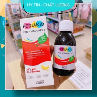 Pediakid Bổ Sung Sắt (Fer) + Vitamin B Cho Bé Từ 6 Tháng