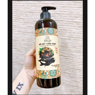 Dầu Gội bồ kết thảo dược thảo mộc xưa 800ml to