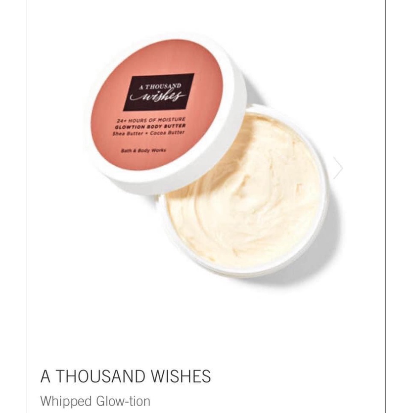 Bơ Dưỡng Cơ Thể , Kem dưỡng da tòa thân Bath and Body Works