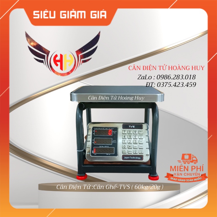 Cân điện tử tính tiền cân ghế YES -WEIGH 60kg,100kg,150,200kg dùng cân hàng nông sản,bảo hành 2 năm CÂN HOÀNG HUY