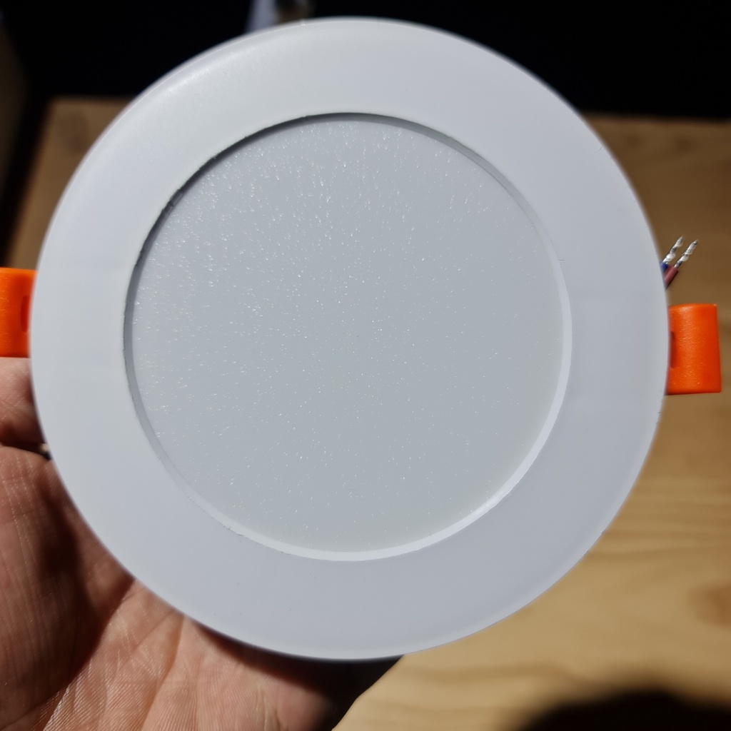 ĐÈN LED ÂM TRẦN MẮT TRÂU 9W PHI 90 ĐẾ ĐÚC LIỀN KHỐI 3 CHẾ ĐỘ MÀU TẢN NHIỆT TỐT LẮP TRẦN THẠCH CA, GỖ ,BÊ TÔNG