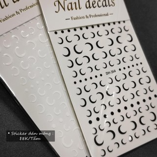 Sticker dán móng nghệ thuật