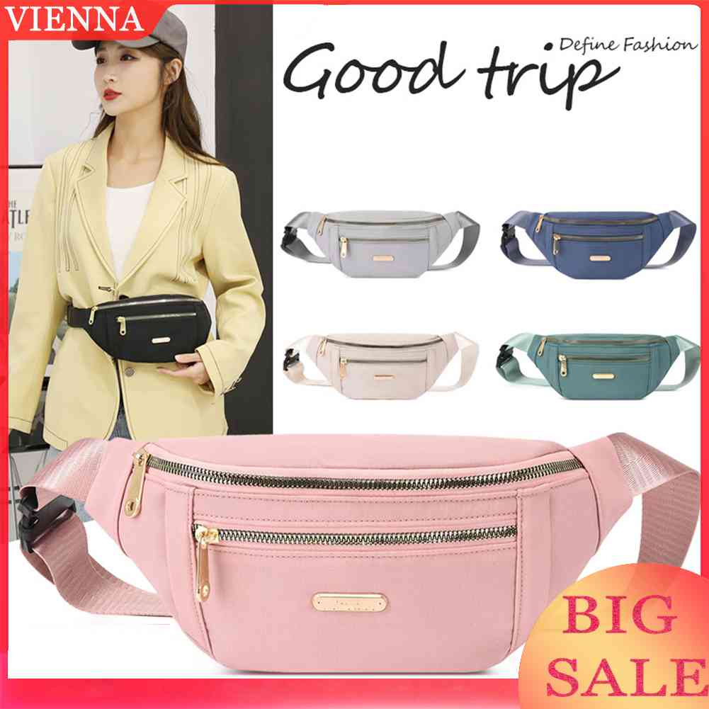 Túi Bao Tử Vải Oxford Màu Sắc Thời Trang Cho Nữ