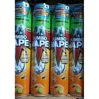 CHAI XỊT MUỖI JUMBO.HƯƠNG CAM.CHANH.600ml