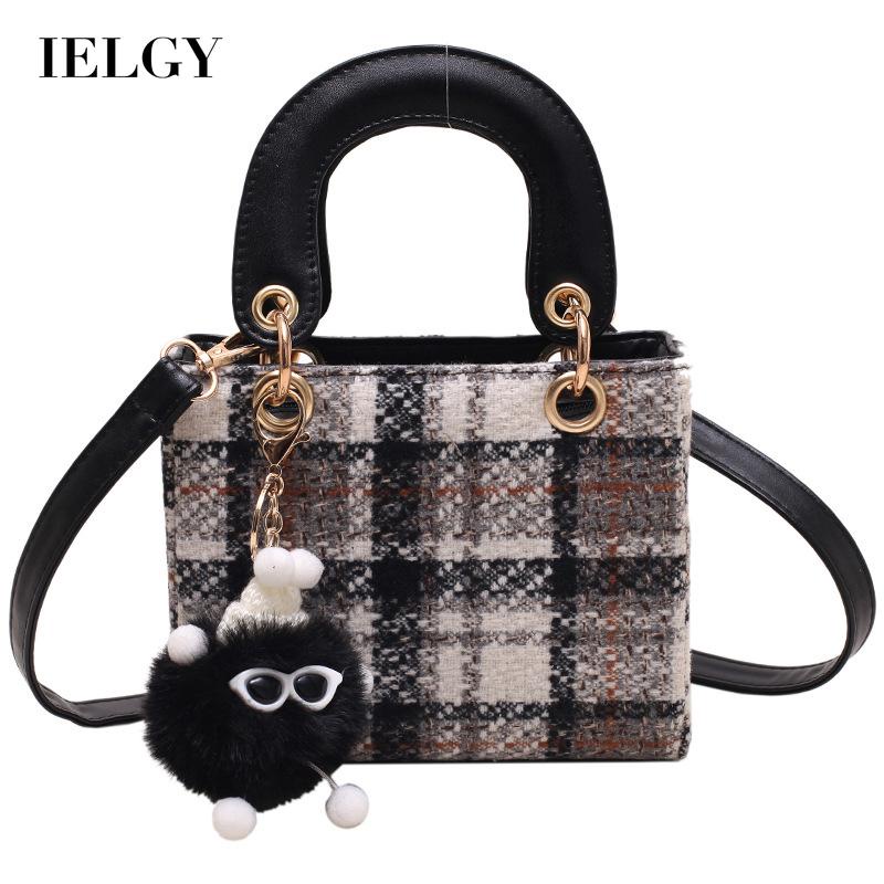 Túi Đeo Chéo Bằng Len Thiết Kế Đơn Giản Dễ Phối Đồ Thời Trang Cho Nữ