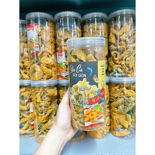 Da cá trứng muối 250g đồ ăn vặt vừa ngon vừa rẻ