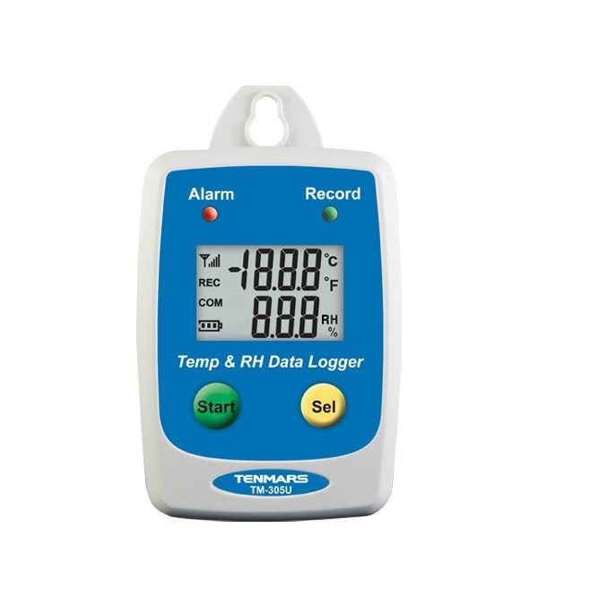 Máy đo nhiệt độ, độ ẩm tự ghi tenmars TM 305U