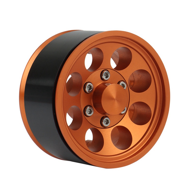 Set 4 Vành Bánh Xe 1.55 Bằng Kim Loại Cho Xe Điều Khiển 1 / 10 RC Axial Yeti Jr RC4WD D90 TF2 Tamiya CC01 LC70 MST JIMNY