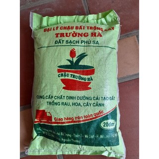 Đất sạch trồng rau, hoa,cây cảnh (1/ bao)