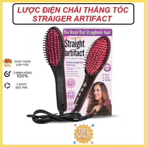 Lược Điện Chải Thẳng Tóc Straiger Artifact