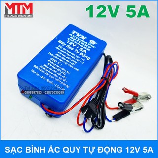 Sạc bình ắc quy tự động 12v 5a tvn