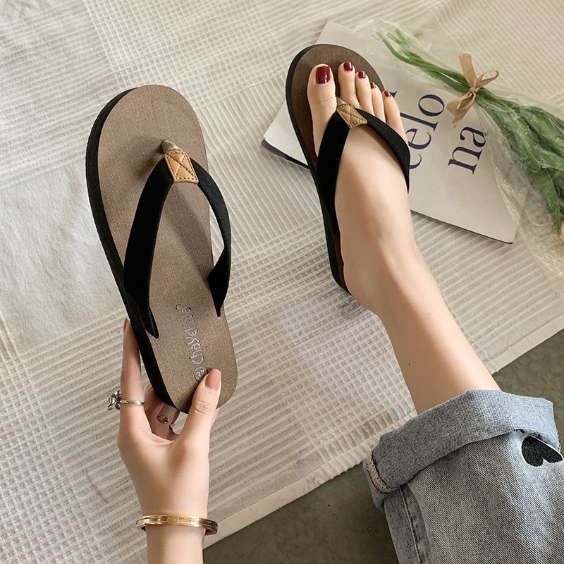 Sandal Đế Dày Thời Trang Đi Biển 2022 Dành Cho Nữ