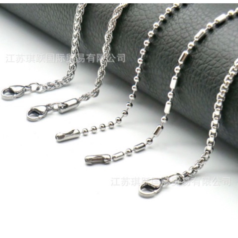 Dây chuyền inox ko kèm mặt thích hợp cho mọi lứa tuổi dễ kết hợp