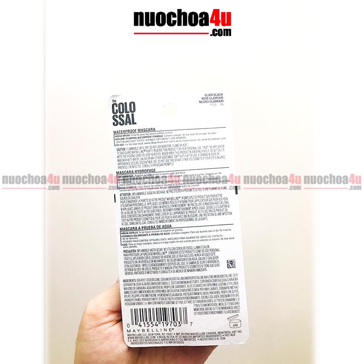 Mascara Maybelline The Colossal Volum Express 8ml