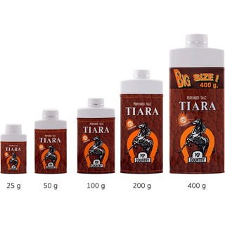 Phấn thơm Tiara Pop Country UV Protection Perfumed Talc 50g, phấm rôm Thái Lan