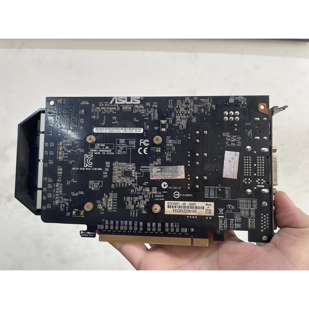 Card màn hình GTX 750TI 2GB ASUS