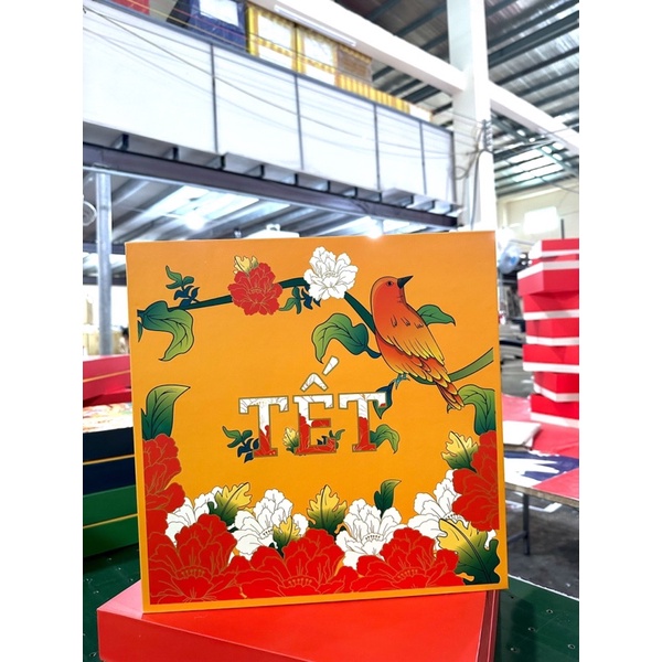 Hộp đựng quà tết (hộp kèm khay và túi)