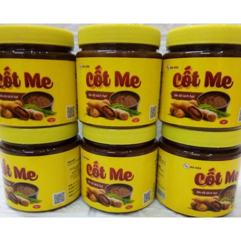 Cốt me đã tách hạt Gia Hân, dùng chế biến các món hải sản, sốt me, nấu canh chua