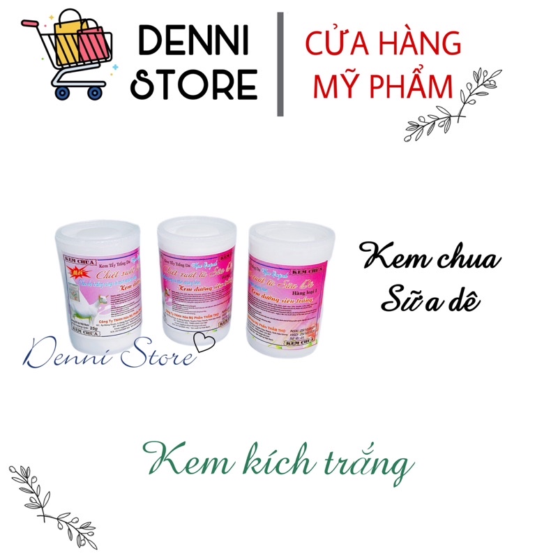 Lẻ 1 hủ 20g kích trắng kem chua kim chi