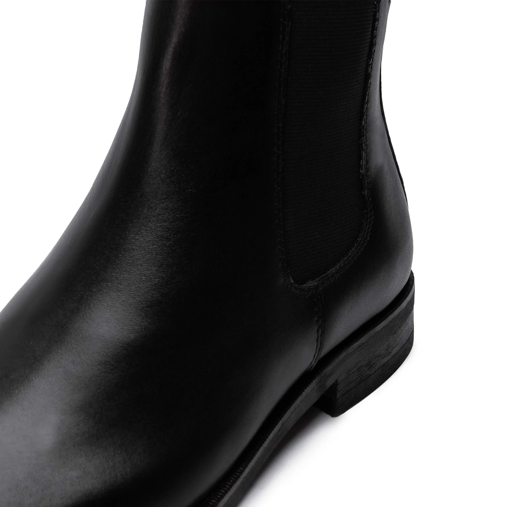 [Mã BMLT30 giảm đến 30K đơn 299K] Giày da chelsea boots Inichi G1071 da loại tốt, có may đế