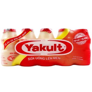 Combo 5 lốc sữa lên men Yakult , chai 65ml