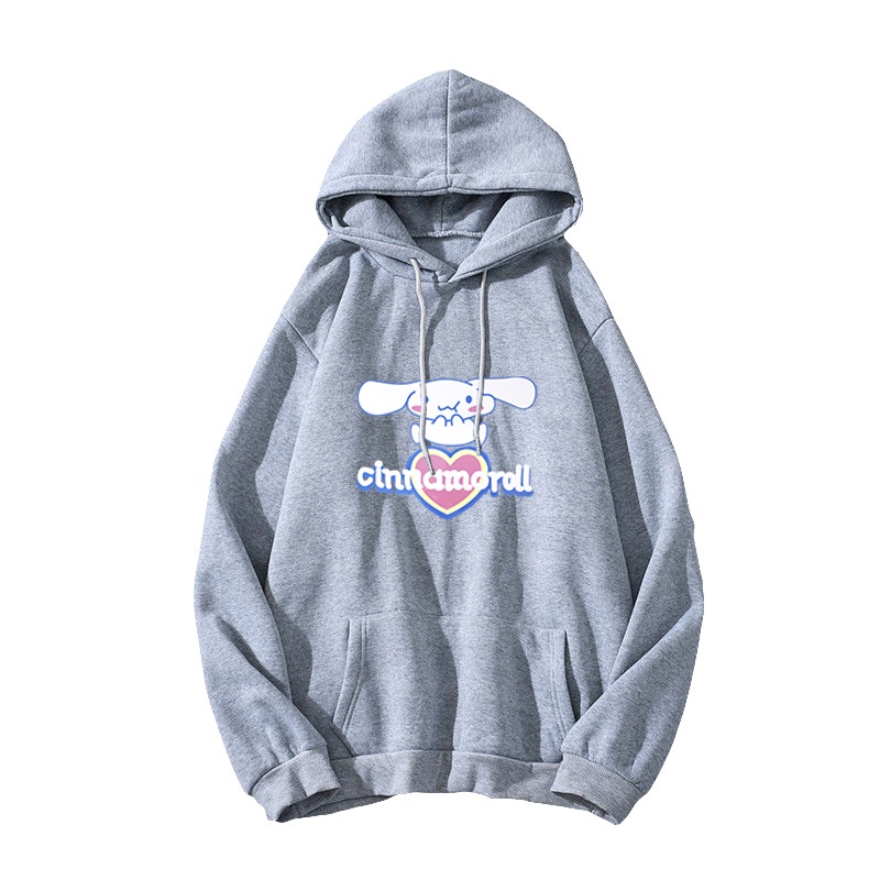 Aphrod Áo Khoác Hoodie Lông Xù Kiểu Hoạt Hình Thỏ Đáng Yêu Cho Nam Nữ