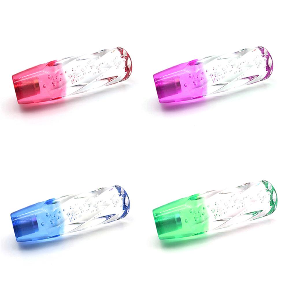 Núm Gạt Cần Số Xe Hơi 10cm M10 M8 2 Adapter B3M1 Bằng Pha Lê Trong Suốt