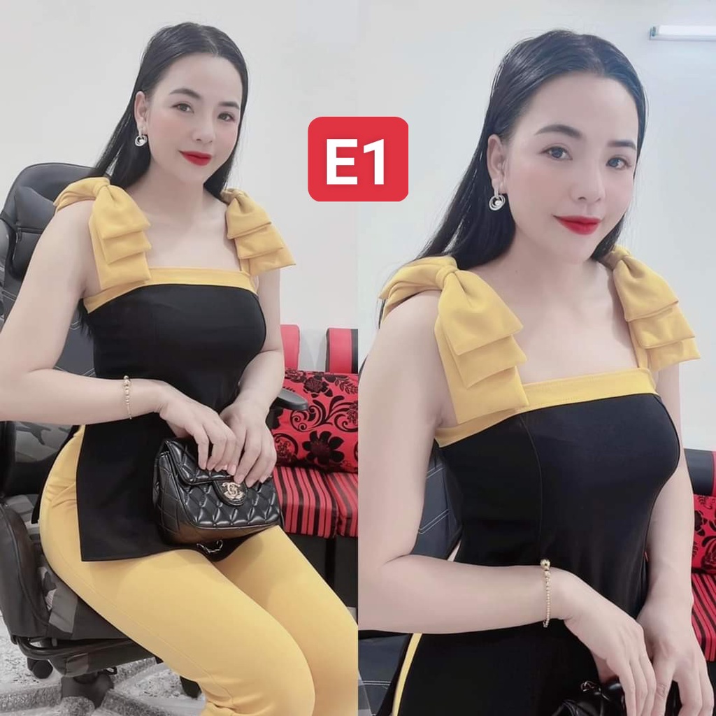 SÉT BỘ NỮ DÂY NƠ XẺ TÀ THỜI TRANG 2023