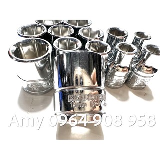 [HÀNG CHÍNH HÃNG] Đầu tuýp 3/8 Kouritsu thép CR-V  (đầu típ 3/8 , đầu khẩu 3/8)