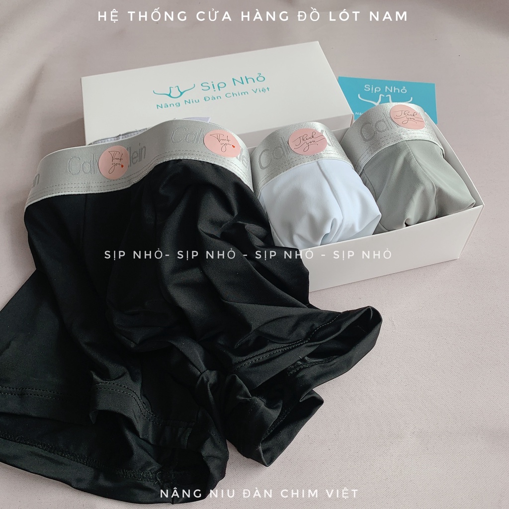 Quần sịp nam thun lạnh quần lót đùi nam chất thun co dãn mềm mịn thoải mái