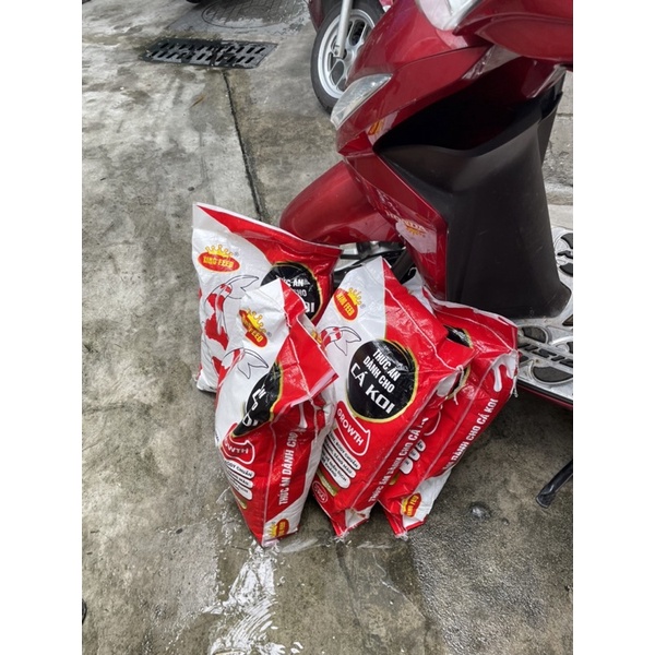 Thức ăn cá Koi KINGFEED bao 5kg giá rẻ tăng trưởng tăng màu
