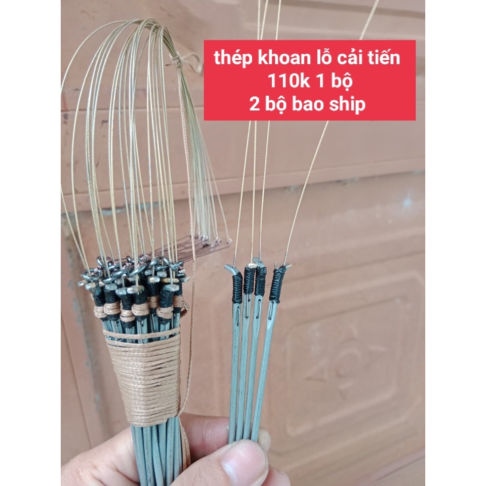 GIÒ BẪY GÀ-THÉP KHOAN CẢI TIẾN CỰC NHẠY