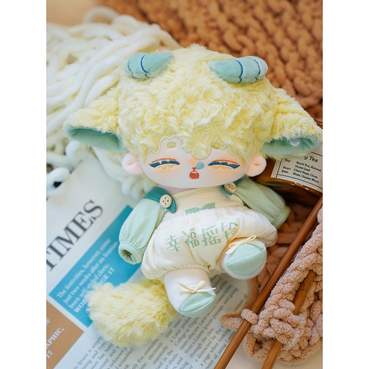 Búp bê không thuộc tính Chúc Quang & Bé Bơ & Hoa Lan 20cm