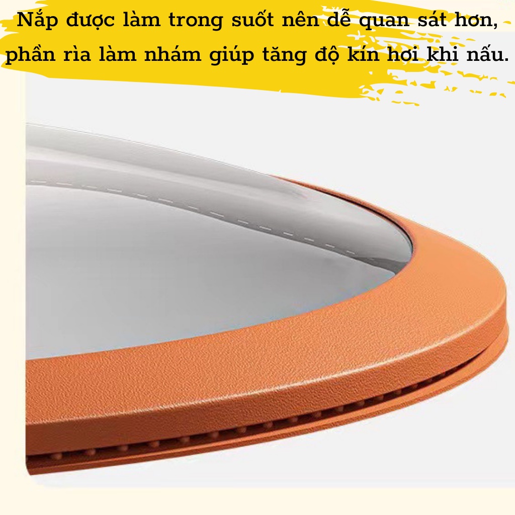 Nồi Áp Suất Bí Ngô Chống Dính 8L Thông Minh - Nồi Hầm 4in1 TIỆN LỢI Freeship extra