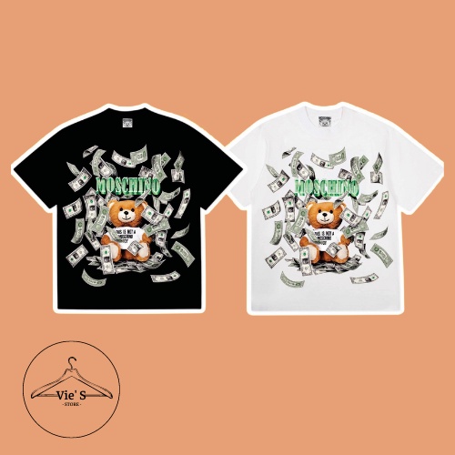 Tee thun cotton Moschino 8 mẫu