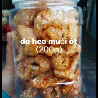1hủ 200g da heo muối ớt 50k
