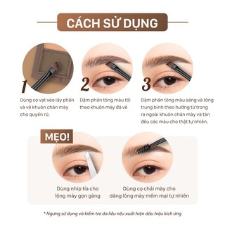Bột Vẽ Chân Mày VACOSI EYEBROW