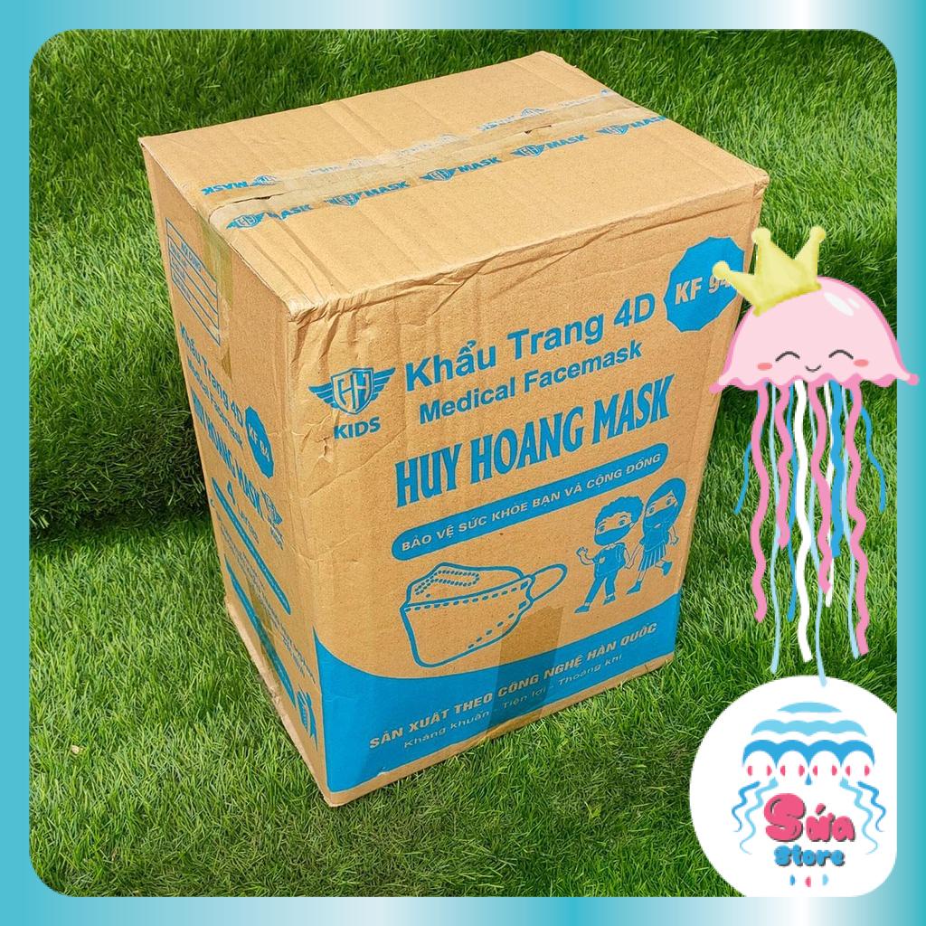 Set 10 Khẩu Trang Trẻ Em 4D, Khẩu Trang Cho Bé gồm 4 Lớp KF94 Huy Hoàng công nghệ Hàn Quốc cho bé từ 3 đến 12 tuổi KT01