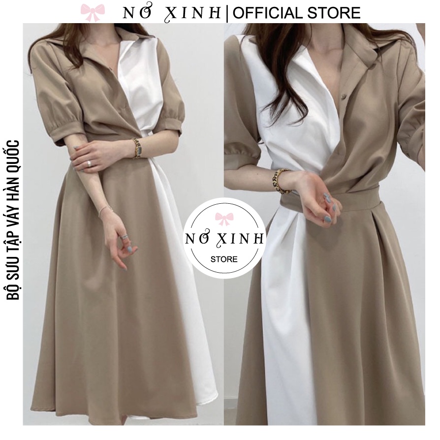 🔥Đầm Sơ Mi Công Sở Dự Tiệc Cao Cấp Loại 1 Có Size M-L-XL-XXL (có ảnh+video thật)