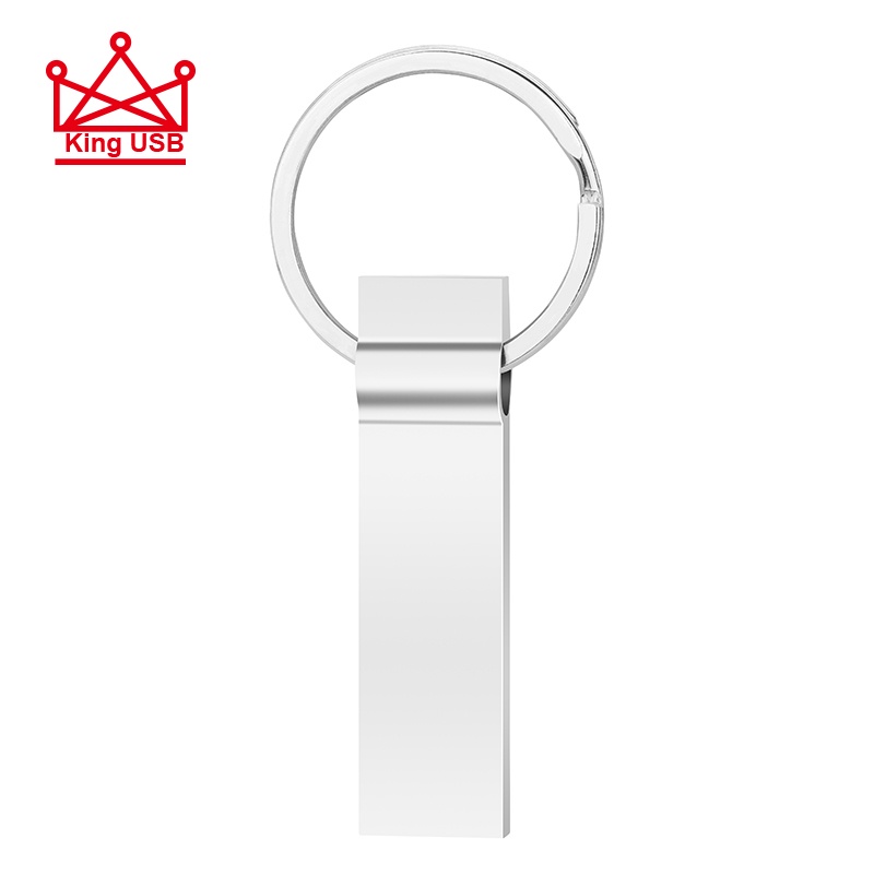 Ổ Đĩa flash usb 64GB 32GB 16GB 8GB 4GB 4GB 128GB Bằng Kim Loại Chống Thấm Nước Màu Bạc