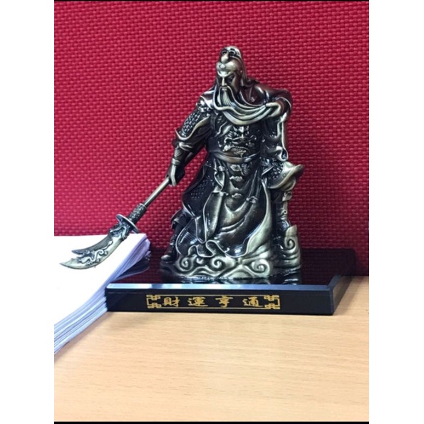 Tượng quan công, tượng quan vũ trang trí xe hơi, nhà cửa( dịch: TÀI VẬN THÔNG HANH"