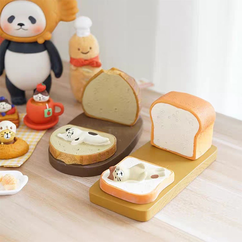 Mô hình chú mèo Zakka Phong Cách Nhật Bản Serie Giá Đỡ Điện Thoại