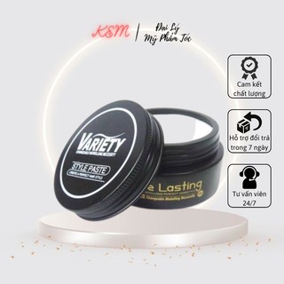 Sáp vuốt tóc nam VARIETY MATTE LASTING 100g Mùi hương nam tính, tạo kiểu dễ dàng, wax vuốt tóc tạo kiểu giữ nếp
