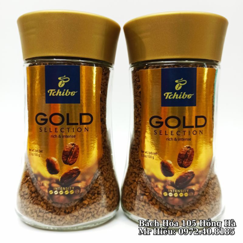 [Hỏa Tốc] Cafe hòa tan Tchibo Gold 100g