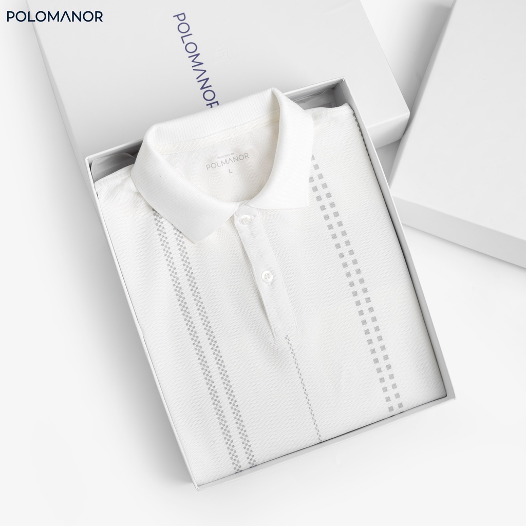 Áo Polo nam cổ bẻ ORSON vải cá sấu cotton CMC, nam tính, thanh lịch, sang trọng - POLOMANOR